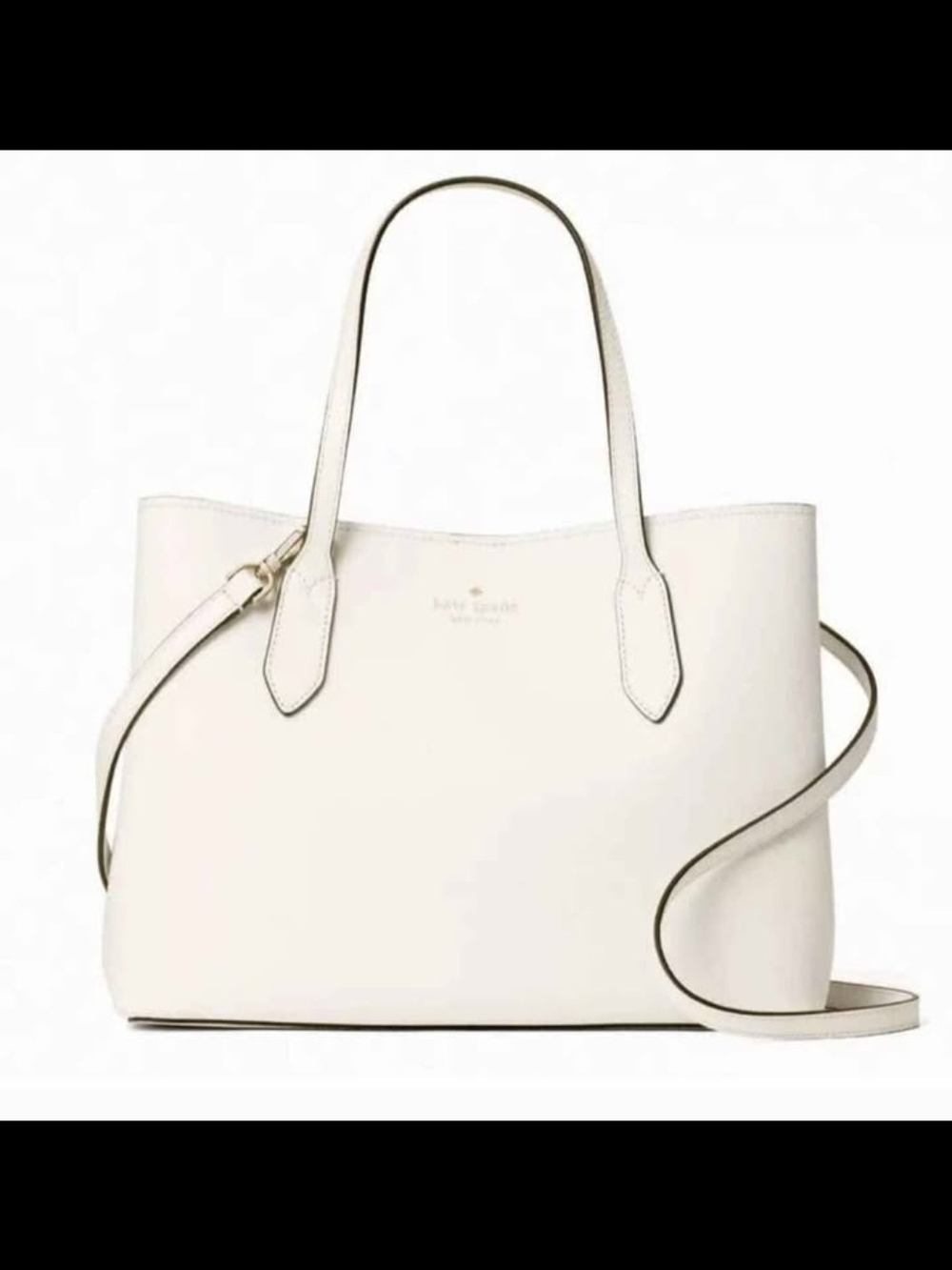 Kate Spade Harper Satchel (Off White)